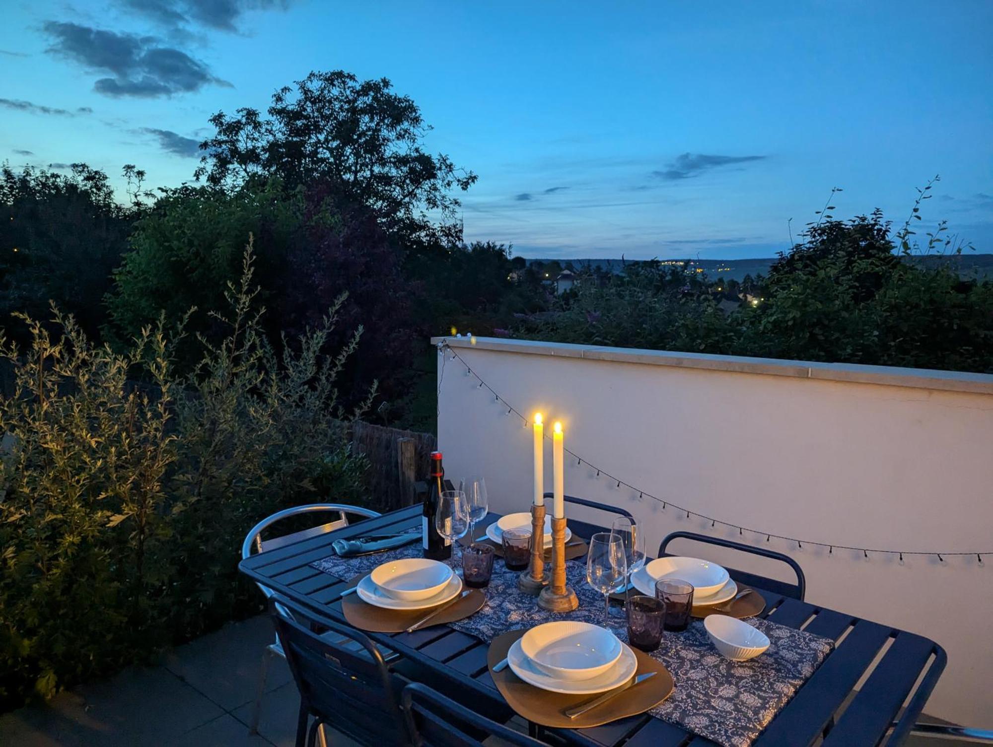 Villa Le Cemarose: Spa, Jardin, Terrasse Et Jolie Vue Au Coeur D'Épernay Extérieur photo